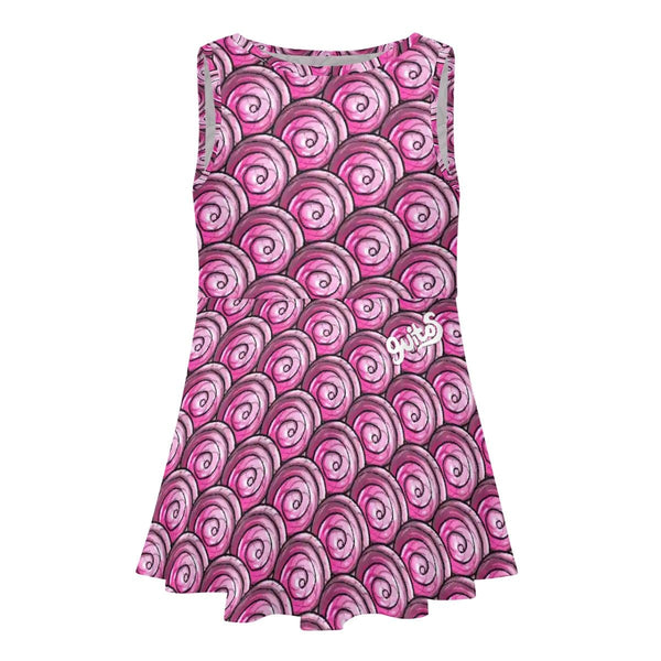 guitos Stash Pink Candy Girls Sleeveless Dress