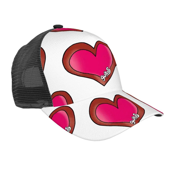 guitos™ Joyride Big Hearts Snapback Trucker Hat