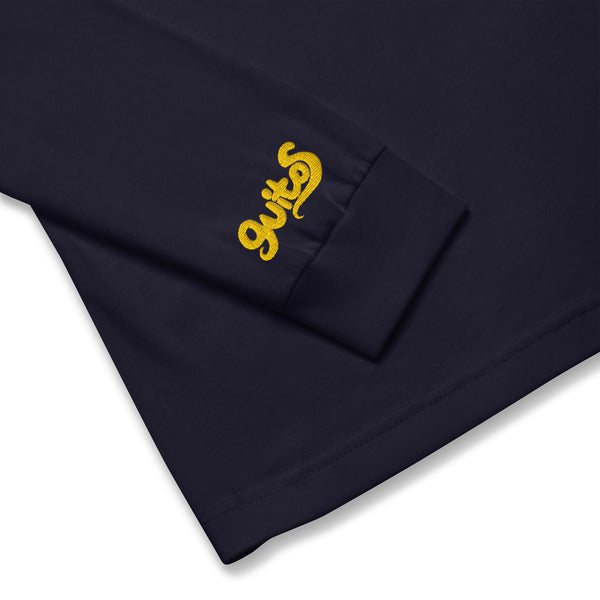 Guitos Gecko Luna - Adult Unisex Long Sleeve Tee