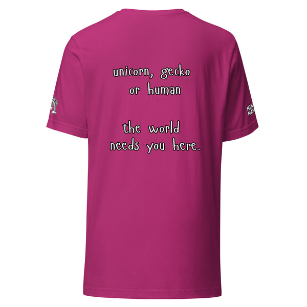 The World Needs You Here Mental Health Tee | Guitos