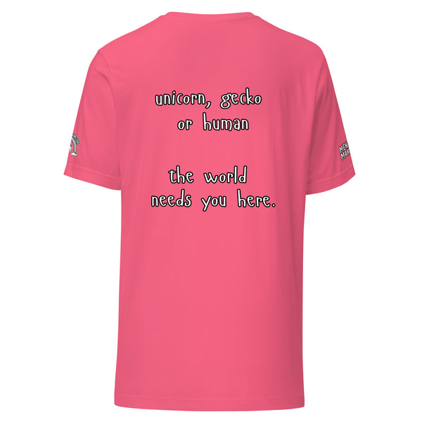 The World Needs You Here Mental Health Tee | Guitos