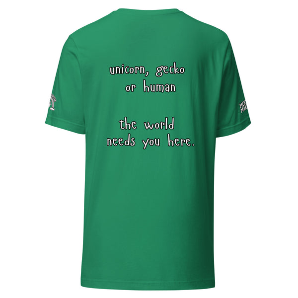 The World Needs You Here Mental Health Tee | Guitos