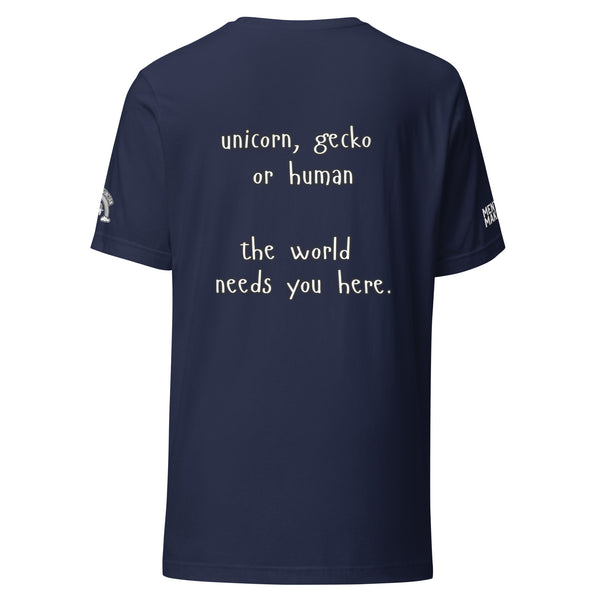 The World Needs You Here Mental Health Tee | Guitos
