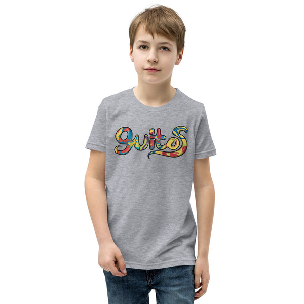Guitos Gecko Sol: Youth Unisex T-Shirt - No Sol - Bright Logo