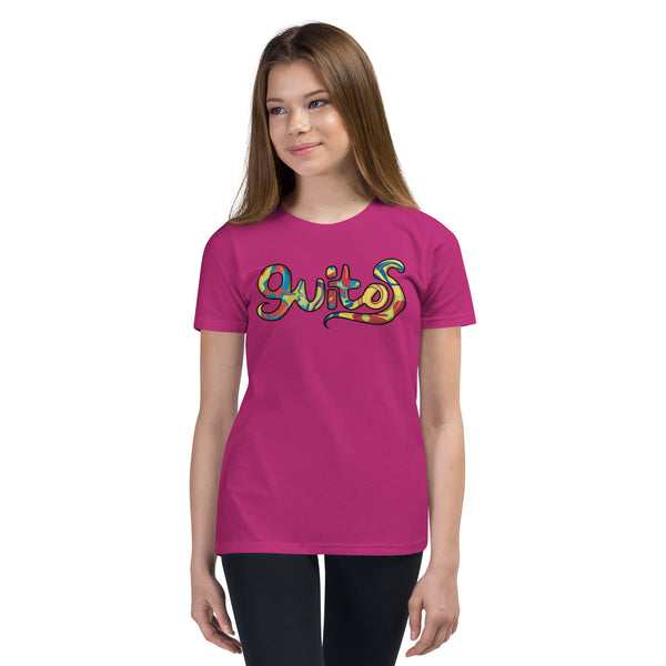 Guitos Gecko Sol: Youth Unisex T-Shirt - No Sol - Bright Logo