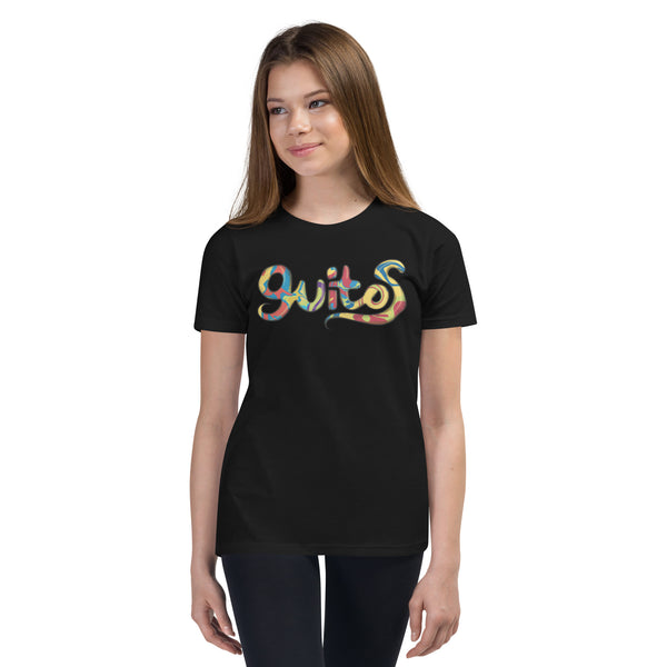Guitos Gecko Sol: Youth Unisex T-Shirt - No Sol - Bright Logo
