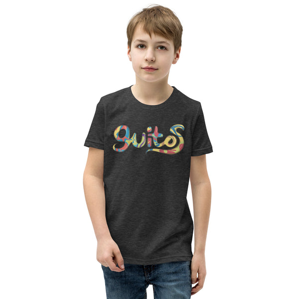 Guitos Gecko Sol: Youth Unisex T-Shirt - No Sol - Bright Logo