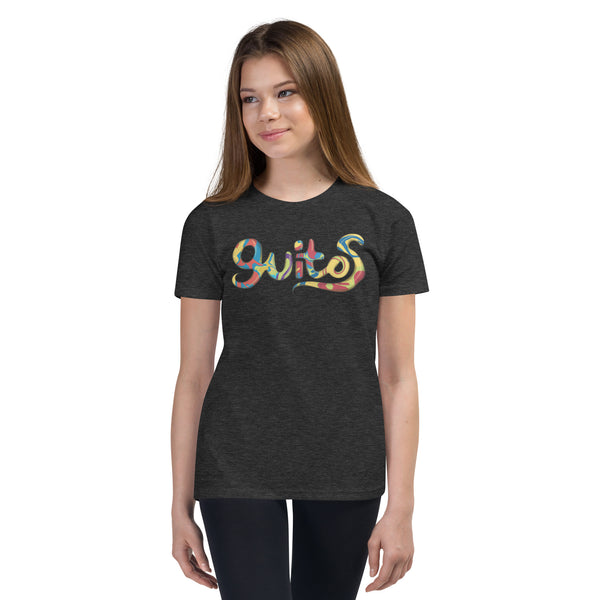Guitos Gecko Sol: Youth Unisex T-Shirt - No Sol - Bright Logo