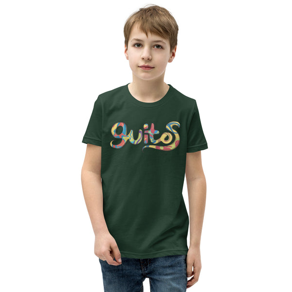 Guitos Gecko Sol: Youth Unisex T-Shirt - No Sol - Bright Logo