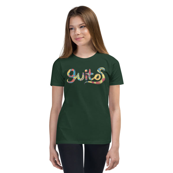 Guitos Gecko Sol: Youth Unisex T-Shirt - No Sol - Bright Logo