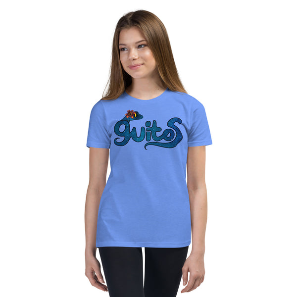 Guitos Gecko Luna: Youth Unisex T-Shirt - With Luna