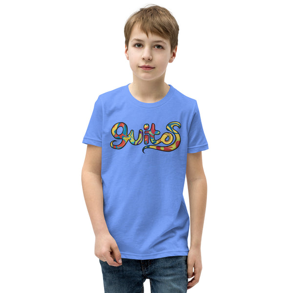 Guitos Gecko Sol: Youth Unisex T-Shirt - No Sol - Bright Logo