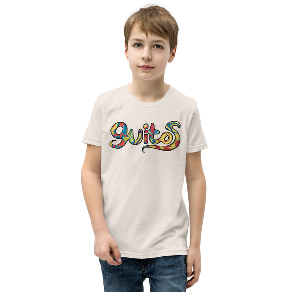 Guitos Gecko Sol: Youth Unisex T-Shirt - No Sol - Bright Logo