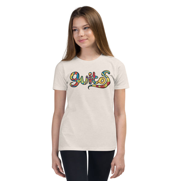 Guitos Gecko Sol: Youth Unisex T-Shirt - No Sol - Bright Logo