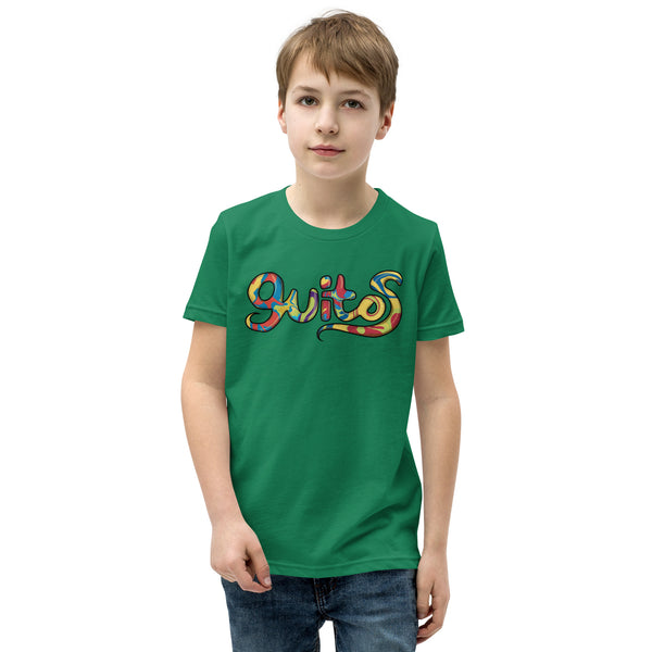 Guitos Gecko Sol: Youth Unisex T-Shirt - No Sol - Bright Logo