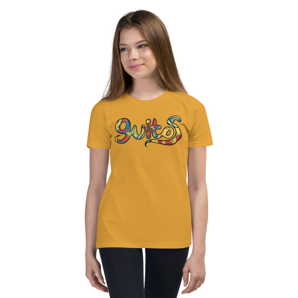 Guitos Gecko Sol: Youth Unisex T-Shirt - No Sol - Bright Logo