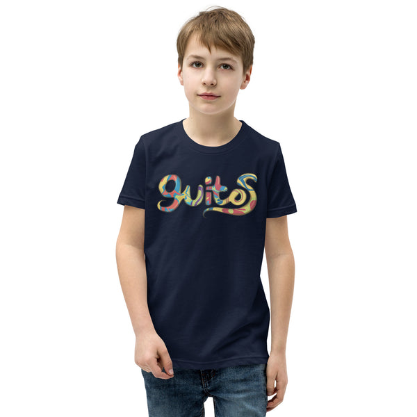 Guitos Gecko Sol: Youth Unisex T-Shirt - No Sol - Bright Logo