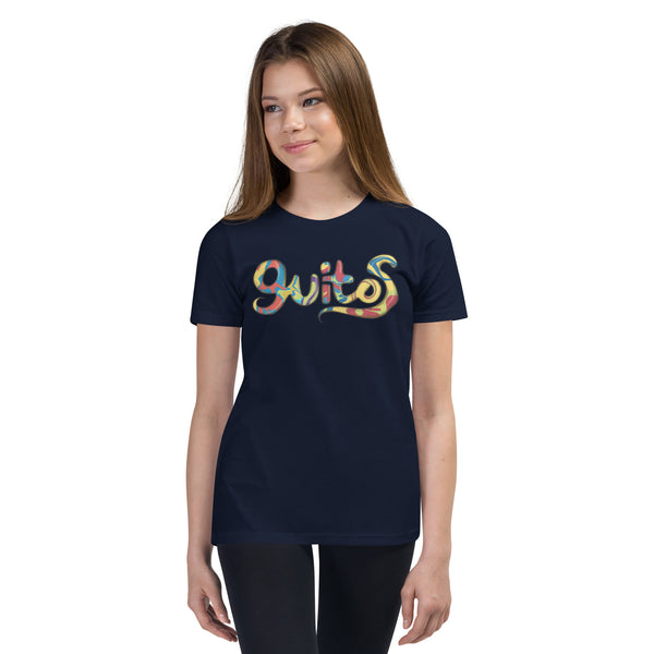 Guitos Gecko Sol: Youth Unisex T-Shirt - No Sol - Bright Logo