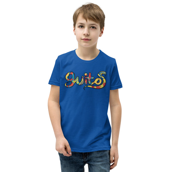 Guitos Gecko Sol: Youth Unisex T-Shirt - No Sol - Bright Logo