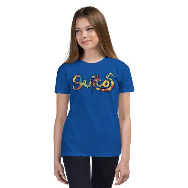Guitos Gecko Sol: Youth Unisex T-Shirt - No Sol - Bright Logo