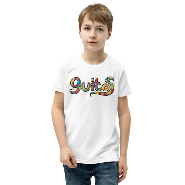 Guitos Gecko Sol: Youth Unisex T-Shirt - No Sol - Bright Logo