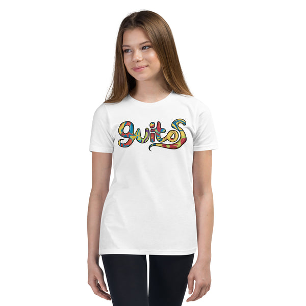 Guitos Gecko Sol: Youth Unisex T-Shirt - No Sol - Bright Logo