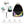 guitos™ Joyride Pop Art Clouds Backpack Kids Elementary Middle School School Bag Bookbag Gecko Graphic (Pastel Rainbow)