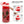 guitos™ Cherry Lollipop Kids Water Bottle Toddler Preschool Kindergarten Flip Straw Handle Leakproof Leopard Print Gecko Graphic (Red/Pink)