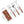 guitos™ Cherry Checkered Leopard Print Gecko Lollipop Kids Cutlery Set Stainless Steel Utensils Fork Spoon Knife Travel Case (Pink/Beige)