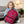guitos™ Joyride Big Hearts Backpack Kids Elementary Middle School School Bag Bookbag Gecko Graphic (Pink/Red)