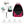 guitos™ Joyride Big Hearts Backpack Kids Elementary Middle School School Bag Bookbag Gecko Graphic (Pink/Red)