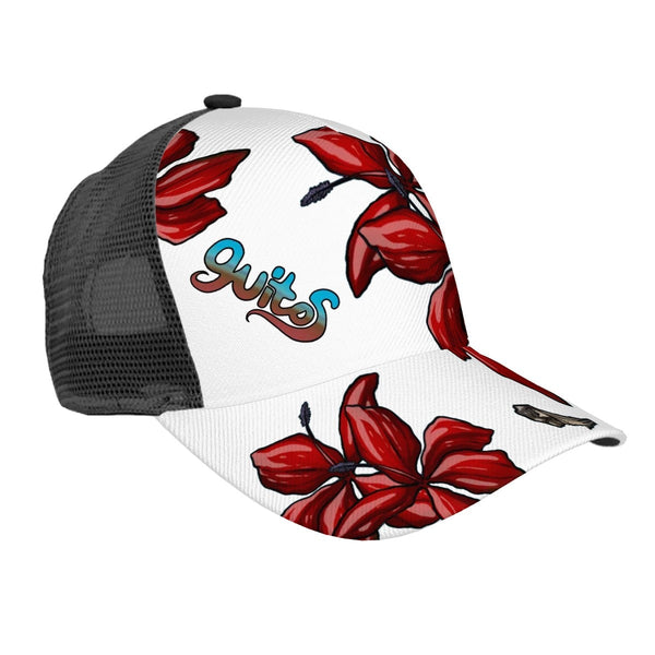 guitos™ Nalu Surf Hibiscus Snapback Trucker Hat