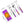 guitos™ Max Artist Paint Palette Kids Cutlery Set Stainless Steel Utensils Fork Spoon Knife Travel Case Artist Gecko Graphic (Purple)