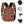 guitos™ Cherry Checkered Leopard Print Gecko Lollipop Kids Elementary Middle School Backpack Bookbag (Pink/Beige)