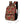 guitos™ Cherry Checkered Leopard Print Gecko Lollipop Kids Elementary Middle School Backpack Bookbag (Pink/Beige)