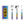 guitos™ Sol Golden Sunflower Gradient Kids Cutlery Set Stainless Steel Utensils Fork Spoon Knife Travel Case (Blue/Purple)
