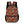 guitos™ Cherry Checkered Leopard Print Gecko Lollipop Kids Elementary Middle School Backpack Bookbag (Pink/Beige)