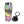 guitos™ Joyride Pop Art Clouds Sports Insulated Water Bottle Elementary Middle School Foldable Handle Hinge Cap (Pastel Rainbow)