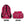 guitos™ Joyride Big Hearts Backpack Kids Elementary Middle School School Bag Bookbag Gecko Graphic (Pink/Red)