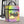 guitos™ Joyride Pop Art Clouds Kids Insulated Lunch Bag Elementary School Gecko Graphic Lunch Box (Pastel Rainbow)