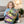 guitos™ Joyride Pop Art Clouds Backpack Kids Elementary Middle School School Bag Bookbag Gecko Graphic (Pastel Rainbow)