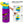 guitos™ Max Artist Paint Palette Kids Water Bottle Toddler Preschool Kindergarten Flip Straw Handle Leakproof Artist Gecko Graphic (Purple/Yellow)