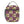 guitos™ Sol Checkered Rainbow Swirl Gecko Sunflower Kids Elementary Middle School Insulated Lunch Bag Box (Purple/Yellow)