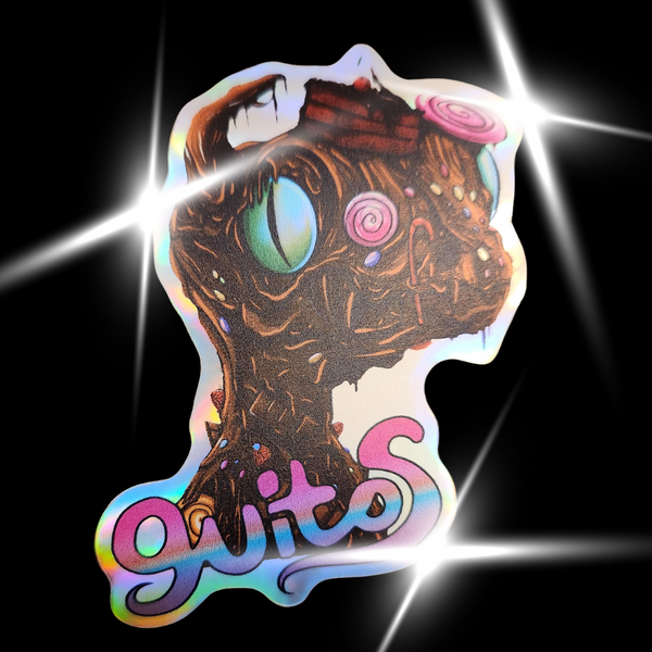 Holographic Glossy Sticker v1 | Stash | Guitos