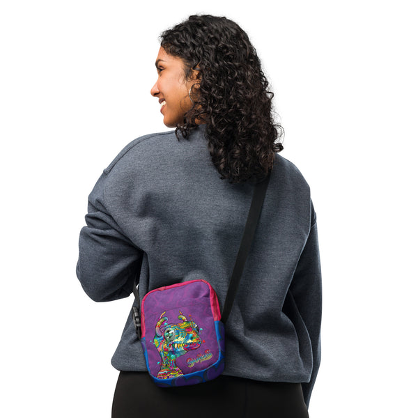 Rainbow Gecko Kids Utility Crossbody Bag | Joyride