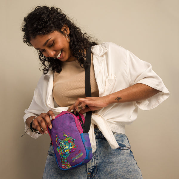 Rainbow Gecko Kids Utility Crossbody Bag | Joyride