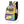 guitos™ Joyride Pop Art Clouds Backpack Kids Elementary Middle School School Bag Bookbag Gecko Graphic (Pastel Rainbow)