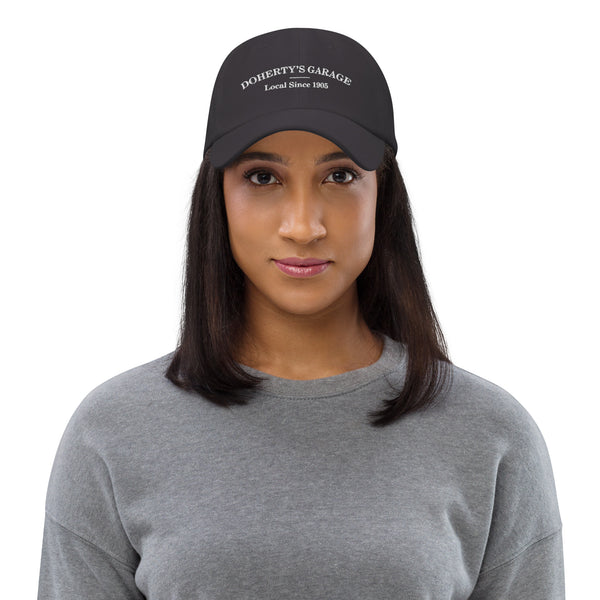 Unisex Adjustable Embroidered Ballcap | Arch Logo | Doherty's Garage