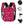guitos™ Joyride Big Hearts Backpack Kids Elementary Middle School School Bag Bookbag Gecko Graphic (Pink/Red)