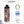 guitos™ Sol Checkered Rainbow Swirl Gecko Sunflower Kids Sports Insulated Water Bottle Elementary Middle School Foldable Handle Leakproof (Purple/Yellow)